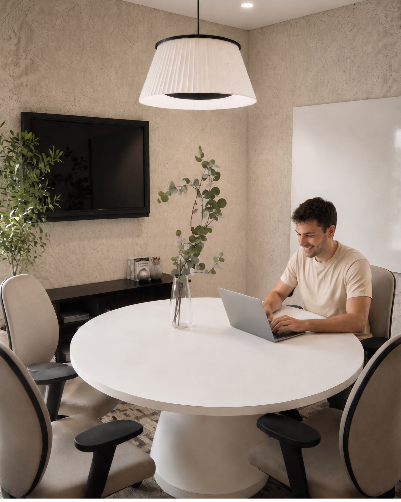 Co-working space at the Oasis